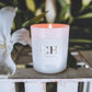 Coco Signature Blanc/Gold Candle