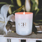 Coco Signature Blanc/Gold Candle