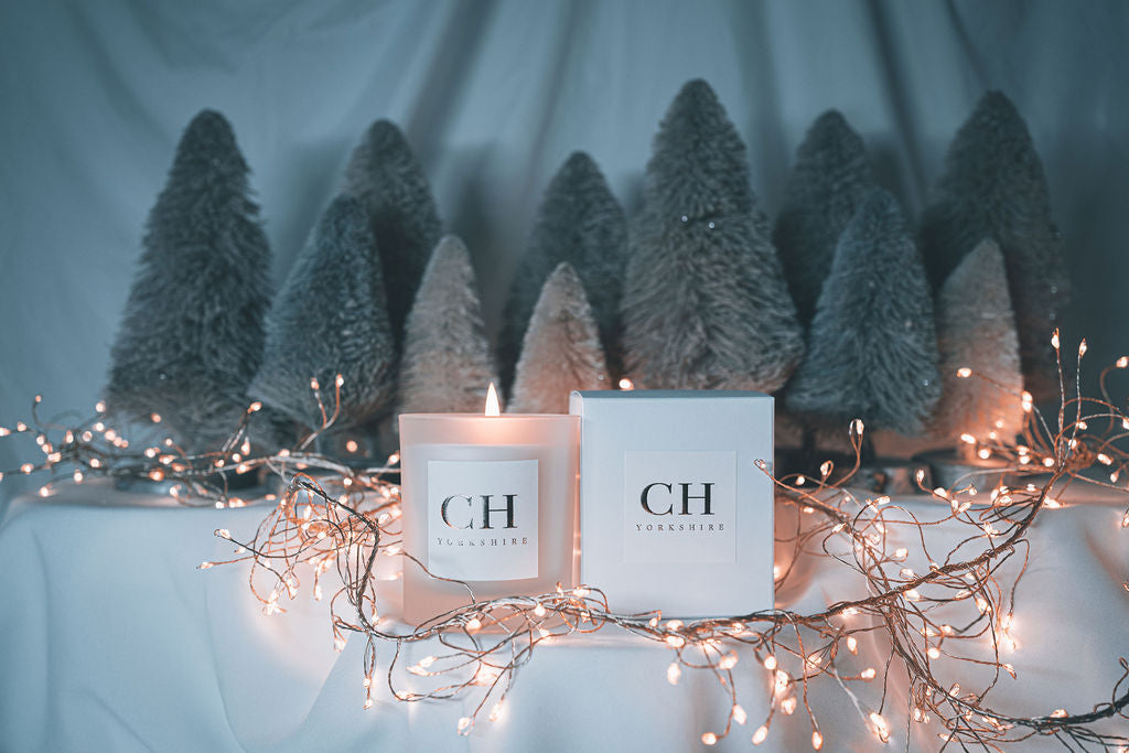 Christmas Signature Frosted Candle